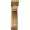Ekena Millwork Merced Slat Rough Sawn Bracket w/ Offset Brace, Western Red Cedar, 6"W x 26"D x 26"H BKT0604X26X26MRC06RWR - alternate 3